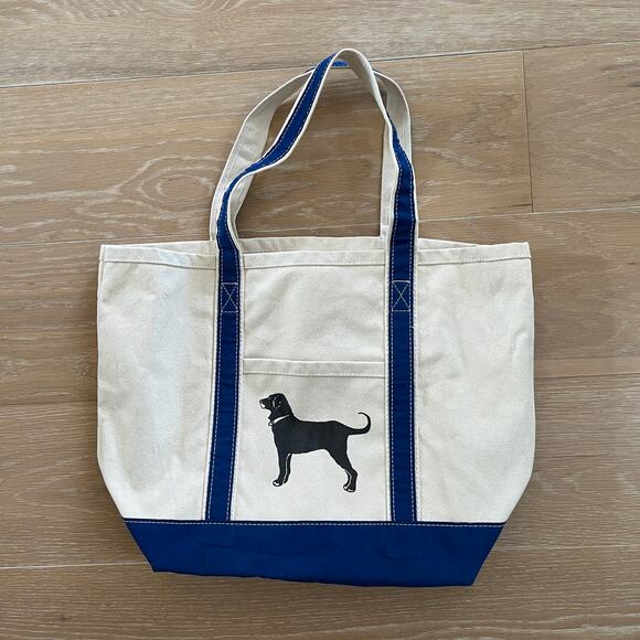 The Black Dog Bags The Black Dog Marthas Vineyards Canvas Tote Bag